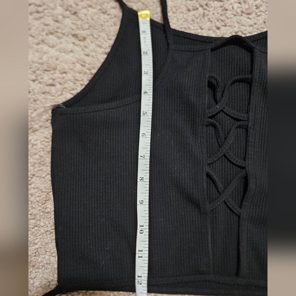 Fashion Nova Textured Black Top - Picture 8 of 9